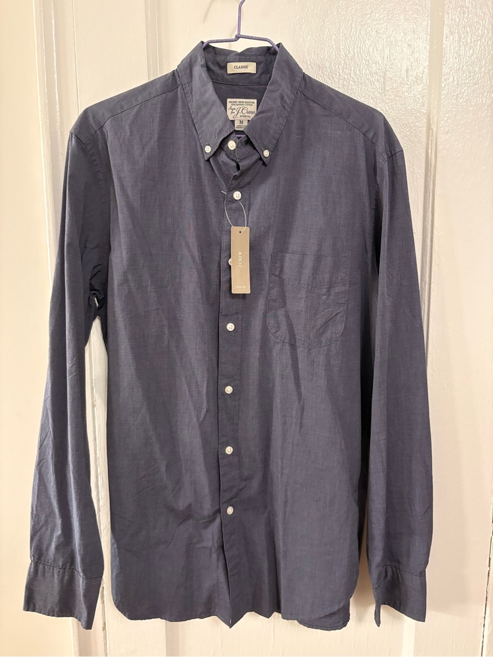 LOT of 2 NWT J.Crew Secret Wash shirts Medium - Picture 2 of 10